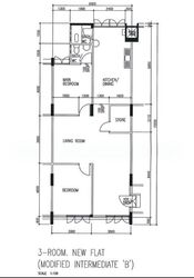 Blk 526 Bedok North Street 3 (Bedok), HDB 3 Rooms #591053101